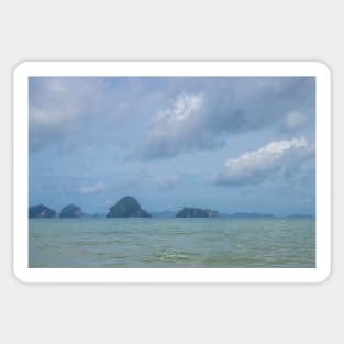 Kai Island, Krabi Province, Thailand. Sticker